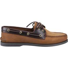 Authentic 2 Eye Boat Shoes - Brown