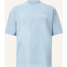 AllSaints Underground Organic Cotton Logo T-Shirt - Bondi Blue
