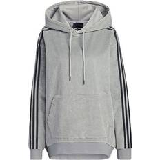 adidas Ivy Park Crossover Side Stripe Loose Pullover - Gray