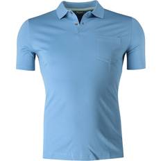 Poloshirt 100% Baumwolle - Hellblau