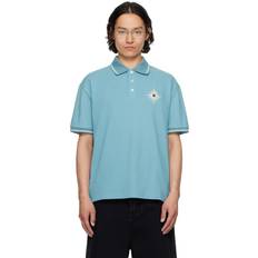 Amiri Polo Shirts Amiri Starburst Polo - Wave Blue