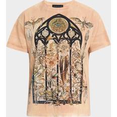 Who Decides War Clothing Who Decides War Men's Gleaming Cotton Crewneck T-Shirt - Tan