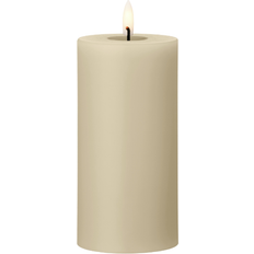Ester & Erik Bloklys LED Ø7,5x15 cm 14 Pale Ginger LED-lys