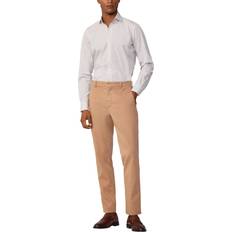Hackett London Men Shirts Hackett London Chemise Rayée Melange - Beige
