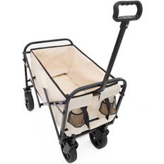 Utility Wagons IANIYA Collapsible Folding Wagon Cart 225lbs