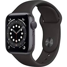Apple Watch Series 6 40MM Aluminiumgehäuse Space Grau Sportarmband