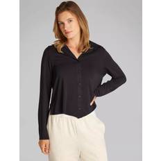 Calvin Klein Dame Skjorter Calvin Klein Modal Button Down Shirt Nattrøjer - Toppe