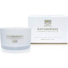 Citrus Scented Candles Rathbornes 1488 Dublin Tea Rose 75g Scented Candle