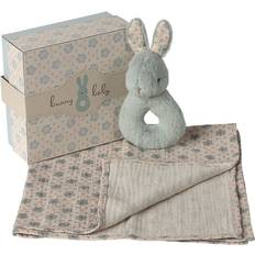Maileg Babyleksaker Maileg Rattle Set Skallra Rabbit Mint H6 x W14.5 x D14.5 cm
