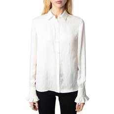 Zadig & Voltaire Skjorter Zadig & Voltaire Thely Satin Cream