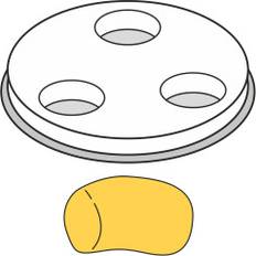 Hpa GNOCCHI Tillbehör För Pastatillverkning 13 mm MPF2.5/4