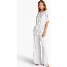 Tommy Hilfiger Women Sleepwear Tommy Hilfiger Essential Henley Pyjama Top - Ice Grey Heather