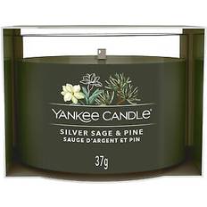 Silver Scented Candles Yankee Candle Silver Sage & Pine 5.4cm x 4.4cm Scented Candle