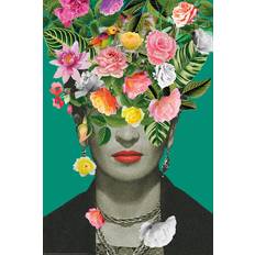 GB Posters Affisch Frida Floral 61 x 91.5 cm Poster