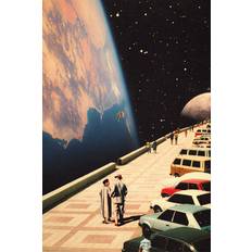 GB Posters Retro-Futuristic Collage Art 61 x 91.5 cm Poster