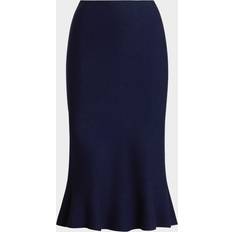 Polo Ralph Lauren Skirts Polo Ralph Lauren Flared Knit Skirt - Hunter Navy