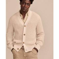 Lucky Brand Waffle Cardigan - Men's Clothing Tops Sweaters - Moonbeam Wash