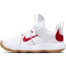 Red - Women Volleyball Shoes Nike React HyperSet University - Red Gum
