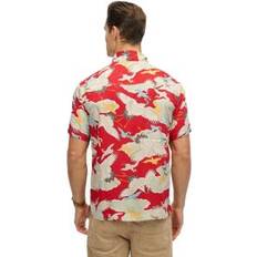 Modal Skjorter Superdry Merchant Hawaiian Shirt - Red