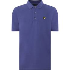 Purple Polo Shirts Lyle & Scott And Plain Polo Shirt Dark Purple