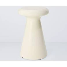 Beige Outdoor Side Tables John Lewis Round Garden - Cream Outdoor Side Table