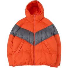 Nike Orange Outerwear Nike Men's Sportswear Hat Down Jacket - Orange