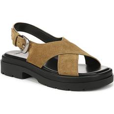 Vince Helena Leather Flat Sandals