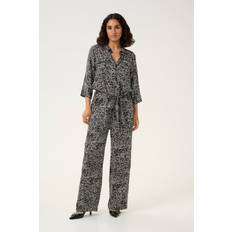 Kaffe Kapollie Jumpsuit Bukser - Black/Turtledove