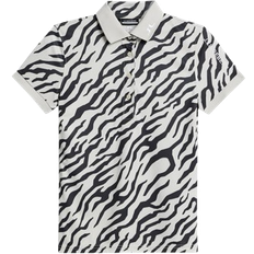 J.Lindeberg Tour Tech Print Polo - Grey