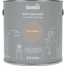 Moleskin Dunelm Moleskin Matt Emulsion Paint Wall Paint Moleskin 5L