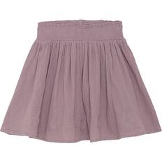 Lila Kjolar Barnkläder Minymo Kjol Elderberry Med Broderi - 4 År