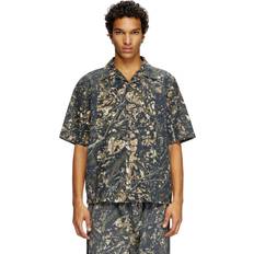 Diesel Skjortor Diesel Chemise À Manches Courtes Imprimé Camouflage - Polychrome