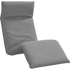 Havemøbler vidaXL Foldbar Liggestol 175x54x8,5 cm Oxfordstof Grå