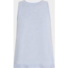Wool Tank Tops Vanessa Bruno Desiree Speckled Wool Tank - Caraibes