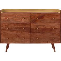 Swoon Chest of Drawers Swoon Fresco 6 Light Brown Chest of Drawer