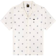 Lee Skjorter Lee Short Sleeve Resort Shirt - Beige