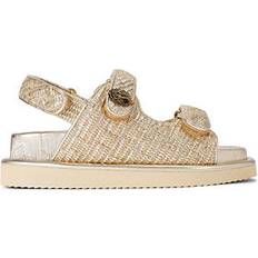 Kurt Geiger Slippers & Sandals Kurt Geiger Orson Flat Sandals - Gold