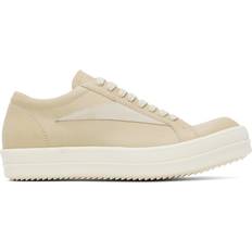 Rick Owens Beige Hollywood Vintage Sneakers - Parchment/Milk