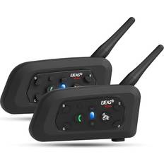 EJEAS V6 Pro Motorcycle Helmet Bluetooth Intercom Headset - 1200M