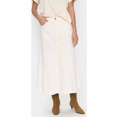 Saint Tropez Joann Denim Skirt - Cream
