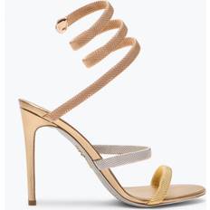 René Trigold Cleo Three-toned Sandal - Gold
