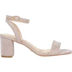 Dune London Heeled Sandals Dune London Melini Wide Fit High Heeled Sandals - Rose Gold
