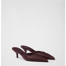 Prada Heeled Sandals Prada Satin Mules