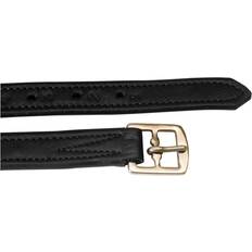 Supreme Etrivières Équitation Double Cuir - Noir