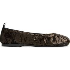All-Over Sequin Ballerina Flats - 975