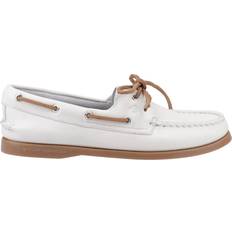 Sperry Authentic Original 2 Eye Boat Shoes - White/Gum Leather