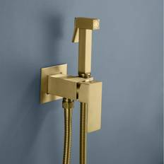 Bidet Faucets AWZTOO Single Hole Horizontal Bidet Faucet AZ-SS-0136-BG