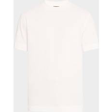 Emporio Armani Hvide T-shirts og Polos Jersey Jacquard - Hvid