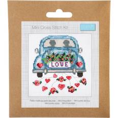 Cotton Needlework Kits Trimits Mini Counted Cross Stitch Kit 13cm x 13cm