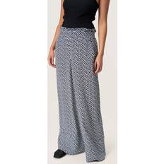 Soaked in Luxury Slarjana Zaya Pants Bukser - Nightsky White Dots